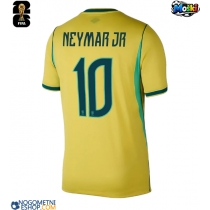 Moški Nogometni dresi Brazilija Neymar Jr #10 Domači SP 2026 Kratek Rokav